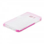 Wholesale Samsung Galaxy S7 Edge Shockproof Air Case (Hot Pink Clear)